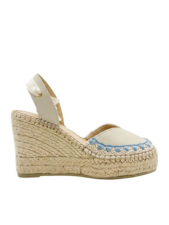 Fabiolas Collection Beige Platforms