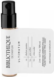 Bibliotheque de Parfum Ultimatum Eau de Parfum 2ml Bibliotheque de Parfum Ultimatum Eau de Parfum 2ml