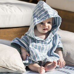 Walking Mum Πόντσο Πετσέτα Microfiber Spf 50+ Strips Ριγέ 9-24 Μηνών 1120800783
