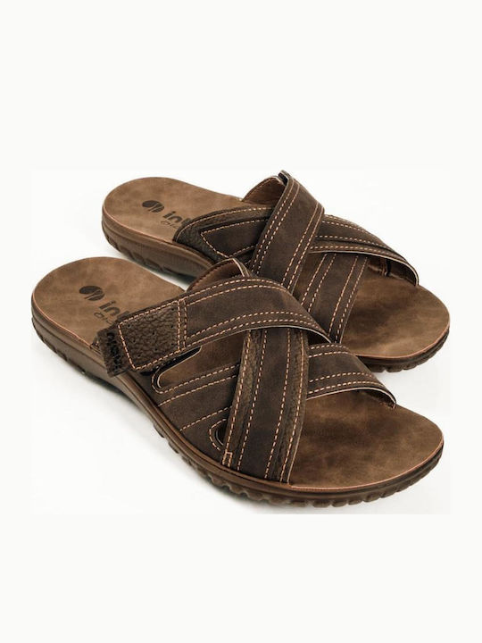 Herrensandalen in Braune Farbe
