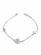 Atofio Kosmima Women's Bracelet in 14K White Gold