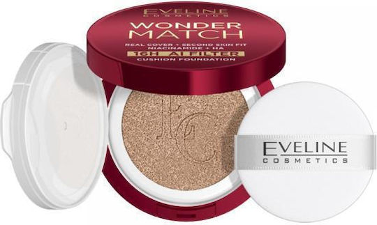 Eveline Wonder Match Cushion Foundation 01n Ivory 15gr