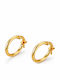 Atofio Kosmima Gold 14K Hoop Earrings