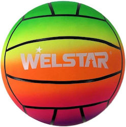 Μπαλα Πλαστικη Volley Welstar Πολυχρωμη 200gr W4686pbb