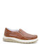 Leather Men's Casual Shoes Tabac Brown