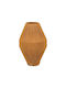 Fylliana Fl23001 Wooden Table Lamp for E27 Socket with Yellow Shade and Base