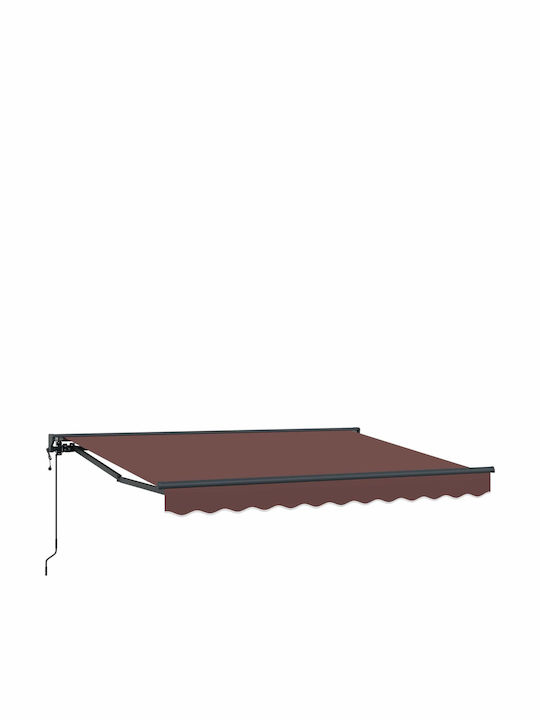 vidaXL Cort Terasă Maro 3.5x2m