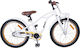vidaXL 18" Kinderfahrrad BMX Weiß
