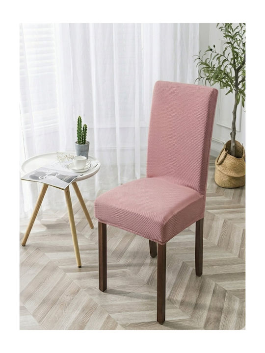 Kraft World Elastisches Abdeckungs Für Stuhl Rosa 40cm