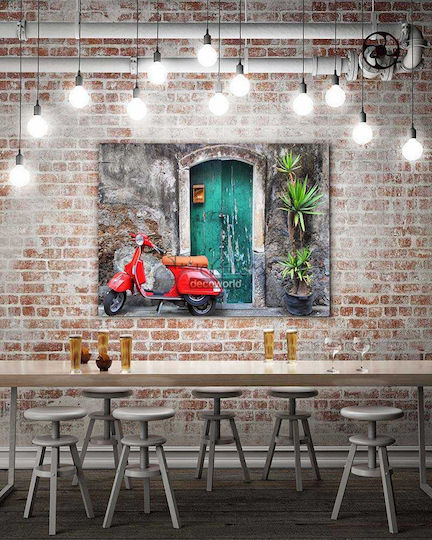 Πίνακας Καμβά Vespa Knv29 30cm X 40cm