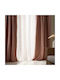Gofis Home Куртина с Треса Gofis Salmon 130x270 см
