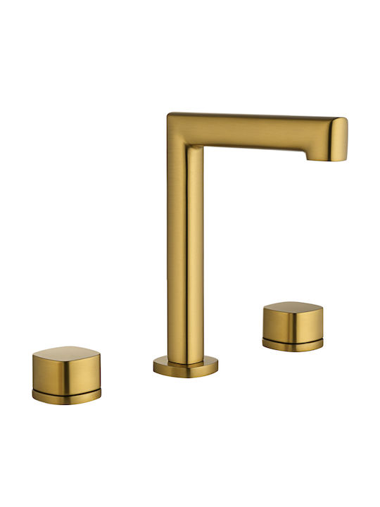 Imex Mischung Waschbeckenarmatur Gold