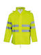 Fageo Work Jacket Reflective with Hood Yellow
