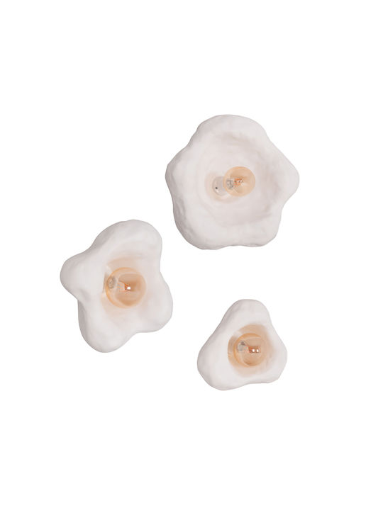 Klikareto Wall Lamp White 44x15x42cm Klikareto Wall Lamp White 44x15x42cm