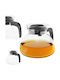 Kadax Glass Teapot Gray 1700ml
