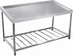 Niki Inox Psiheră Înălțime 90 x Lățime 240 x Adâncime 120 cm I0TL.PS240