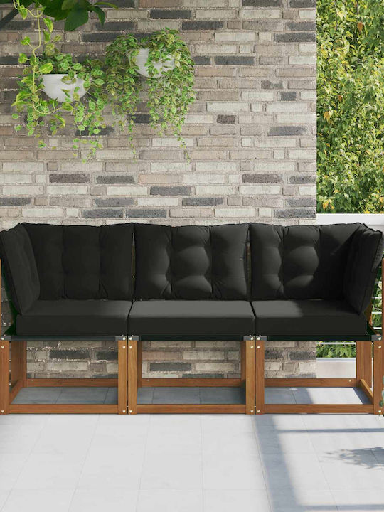 Canapea Tree-Seater De Exterior Din Lemn Cu Perne