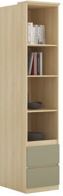 Bibliotecă Nolcala 117 Eucalipt 60x45x217 cm