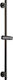 Fixed Shower Handset Support Bar 63cm Black Gun Metal Pvd Imex Adur Bdd001/bgm