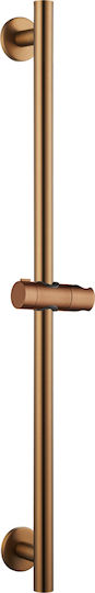Stabile Dusch-Schiebeschiene 63cm Rosa Gold Matt Kupfer Pvd Imex Adur Bdd001/orc