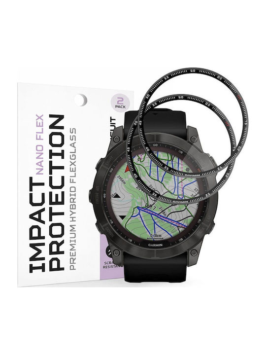 Techsuit Nano Flex Screen Protector για το Garmin Fenix 7Χ 2τμχ