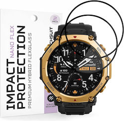 Techsuit Nano Flex Full Face Tempered Glass Amazfit T-Rex 3 Pro 48mm 2τμχ Techsuit Nano Flex Full Face Tempered Glass Amazfit T-Rex 3 Pro 48mm 2τμχ