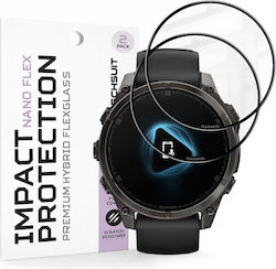 Techsuit Nano Flex Защитен Екран Garmin Fenix 8 / Fenix 8 Pro 47 мм 2 бр