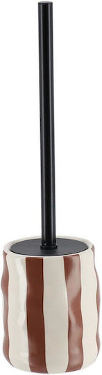 Atmosphera Brown Plastic Bathroom Toilet Brush