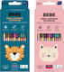 Interdruk Bb Friends 12/24 Mehrfarbige Buntstifte Doppelspitze
