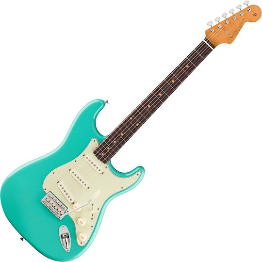 Fender Vintera Iii Електрическа Китара Stratocaster Зелена
