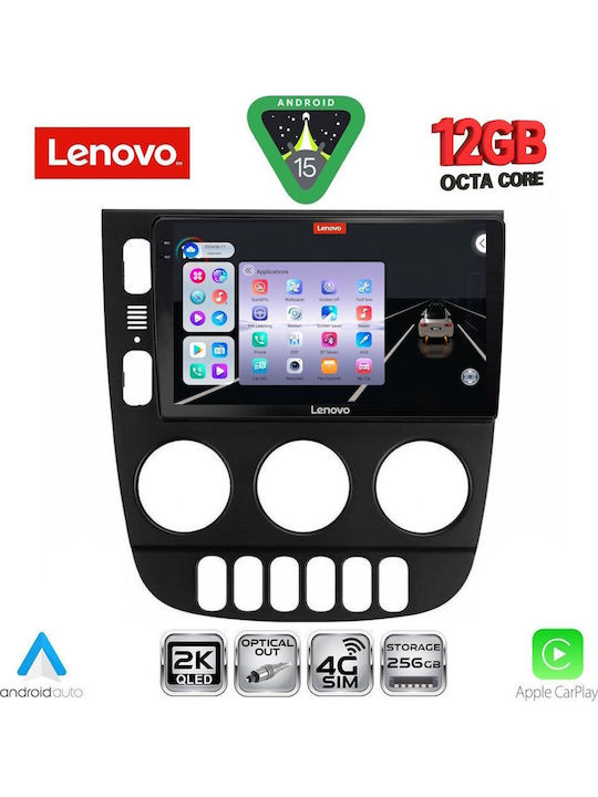 Lenovo Car Audio System for Mercedes-Benz ML BMW X1 / X3 / X4 2002-2005 Bluetooth USB WiFi GPS Apple CarPlay Android Auto with 9" Touch Screen
