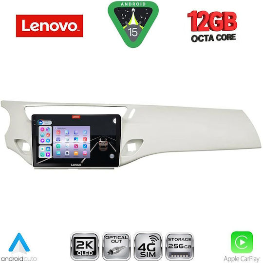 Lenovo Ηχοσύστημα Αυτοκινήτου για Citroen C3 / DS3 BMW X1 / X3 / X4 2009-2016 (Bluetooth/USB/WiFi/GPS/Apple-Carplay/Android-Auto) με Οθόνη Αφής 9"