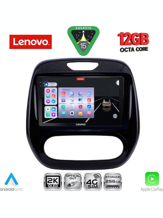 Lenovo Car Audio System for Renault Captur BMW X1 / X3 / X4 2013-2019 (Bluetooth/USB/WiFi/GPS/Apple CarPlay/Android Auto) with 9" Touch Screen