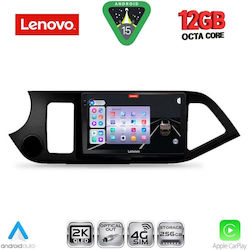Lenovo Car Audio System for BMW X1 / X3 / X4 Kia Picanto 2011-2017 with Bluetooth, USB & GPS
