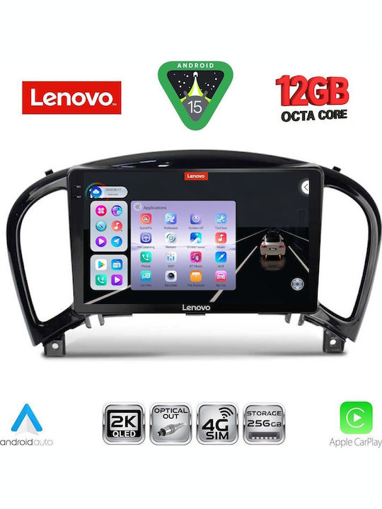 Lenovo Car Audio System for BMW X1 / X3 / X4 Nissan Juke 2009-2020 (Bluetooth/USB/WiFi/GPS/Apple CarPlay/Android Auto) with 9" Touch Screen