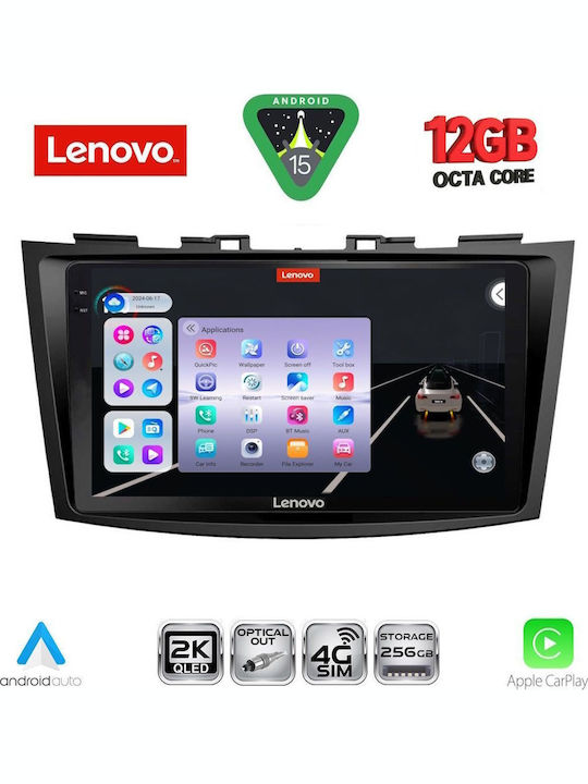 Lenovo Car Audio System for Suzuki Swift BMW X1 / X3 / X4 2011-2016 (Bluetooth/USB/WiFi/GPS/Apple CarPlay/Android Auto) with 9" Touch Screen