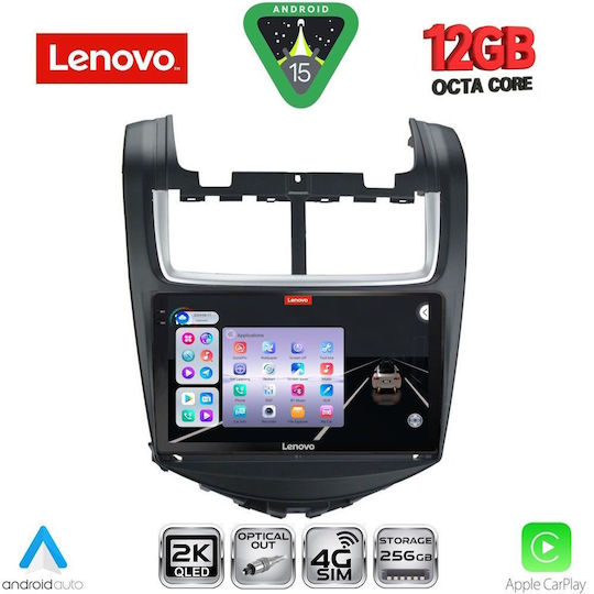 Lenovo Car Audio System for BMW X1 / X3 / X4 Chevrolet Aveo 2014-2017 (Bluetooth/USB/WiFi/GPS/Apple CarPlay/Android Auto) with 9" Touch Screen