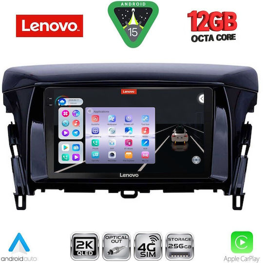 Lenovo Car Audio System for Mitsubishi Eclipse Cross BMW X1 X3 X4 2018 with Touch Screen 9" Bluetooth USB Wi-Fi GPS Apple CarPlay Android Auto
