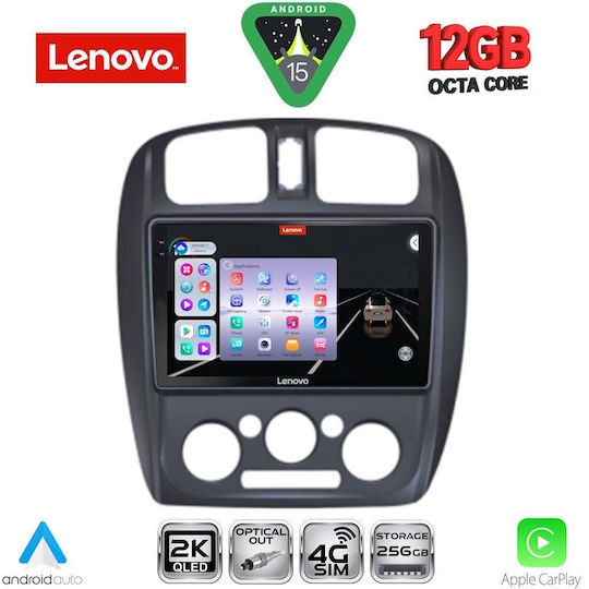 Lenovo Ηχοσύστημα Αυτοκινήτου για BMW X1 / X3 / X4 Mazda 323 1998-2004 (Bluetooth/USB/WiFi/GPS/Apple-Carplay/Android-Auto) με Οθόνη Αφής 9"