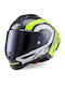 Alpinestars Supertech R10 Arius Black/Silver/Yellow Glossy Motorcycle Helmet Full Face DOT / ECE 22.06 1540gr with Pinlock