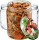Kadax Glass Jar 540ml (8pcs)