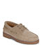Suede Ανδρικά Boat Shoes σε Μπεζ Χρώμα