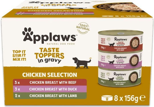 Applaws Applaws Nasses Katzenfutter mit Huhn 8x156g