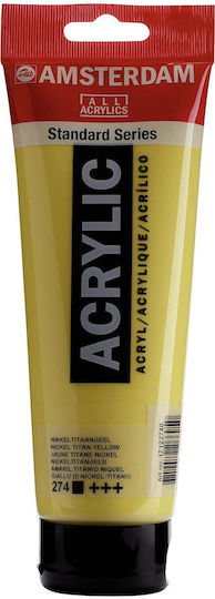 Acrylfarben Amsterdam Acrylic Standard 250ml 274 Nickel Titanium Gelb