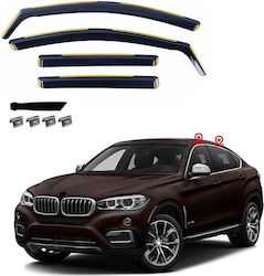 Σετ Ανεμοθραύστες Μπροστινοί και Πίσω για BMW X6 2014-2019 4τμχ VETRBR0128 Σετ Ανεμοθραύστες Μπροστινοί και Πίσω για BMW X6 2014-2019 4τμχ VETRBR0128