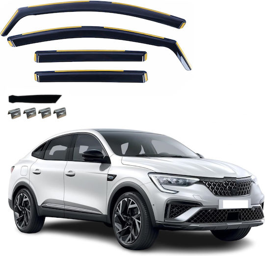 Комплект Автомобилни Ветробрани Отпред И Отзад За Renault Arkana 2023+ 4 Бройки