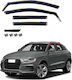 Комплект Автомобилни Ветробрани Отпред И Отзад За Audi Q3 2011-2018 4 Бройки