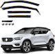 Комплект Автомобилни Ветробрани Отпред И Отзад За Volvo XC40 4 Бройки