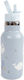 Filibabba Kids Water Bottle Stainless Steel Gray 350ml
