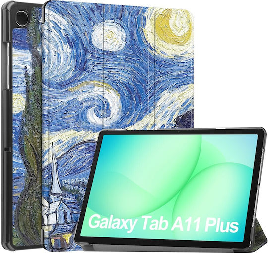 Flip Cover Sternenhimmel (Samsung Galaxy Tab A9 Plus / A11 Plus)